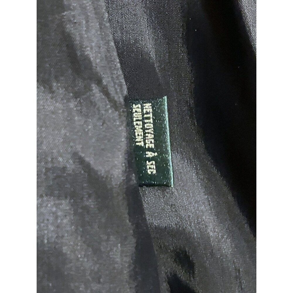 Vintage Lauren Ralph Lauren  Blazer 14 Gold Crown Crest Rugby Preppy 100% Wool - Picture 10 of 10